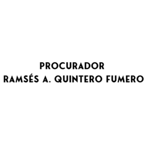 PROCURADOR RAMSES A. QUINTERO FUMERO